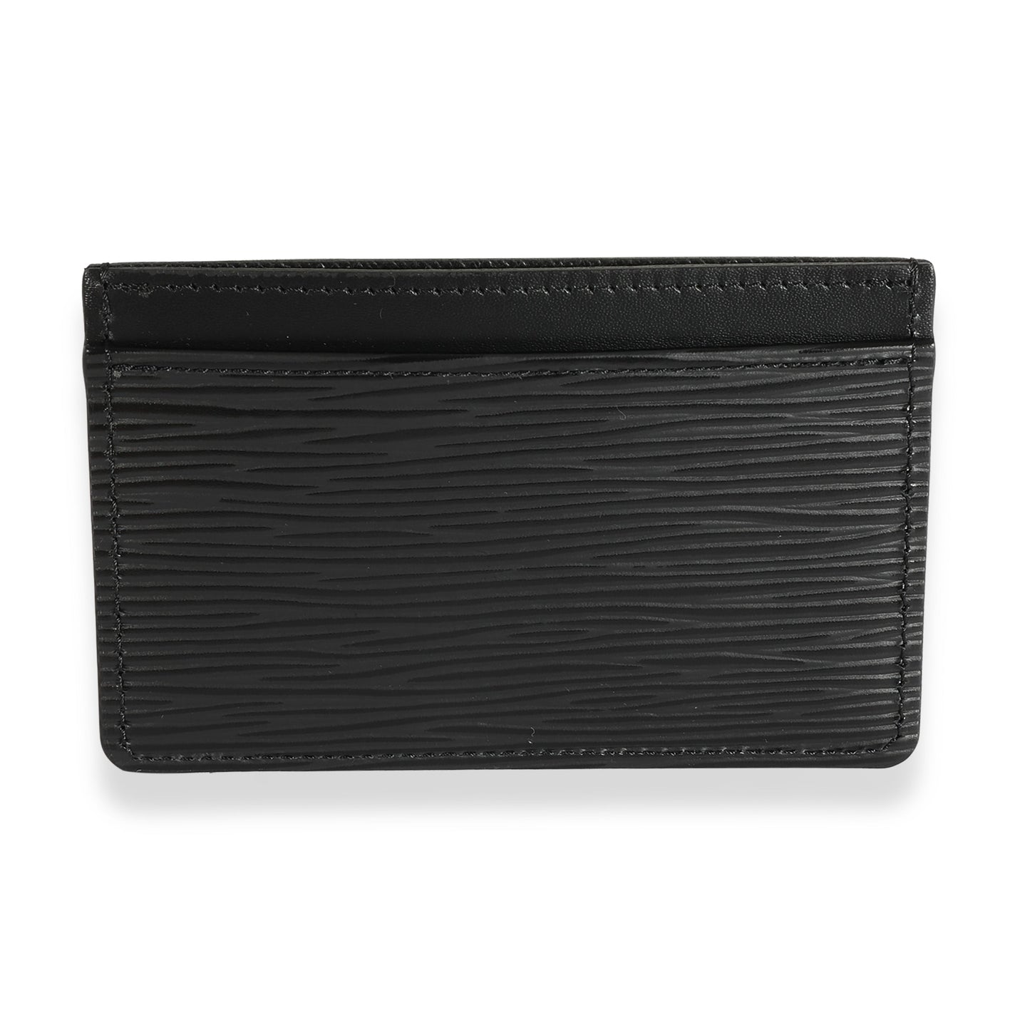 Louis Vuitton Black Epi Card Holder