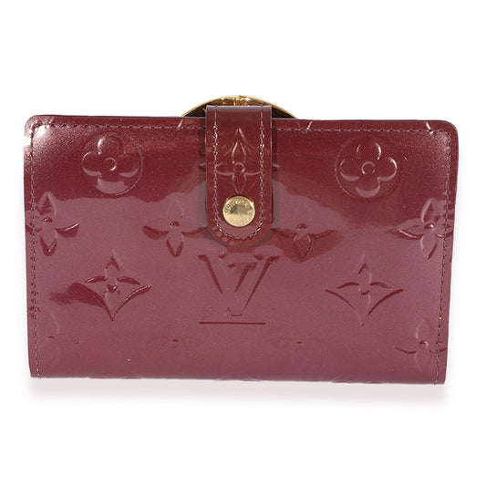 Louis Vuitton Louis Vuitton Violette Monogram Vernis French Purse Wallet
