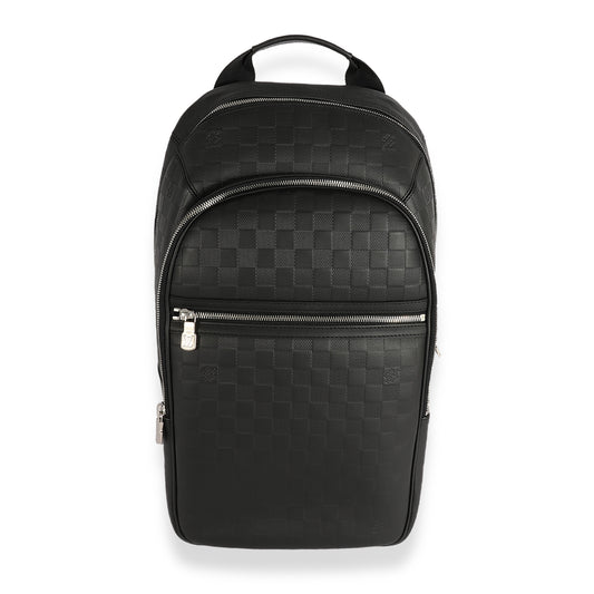 Louis Vuitton Louis Vuitton Black Damier Infini Michael Backpack NV2