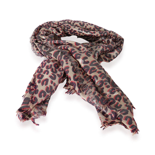 Louis Vuitton Louis Vuitton Multicolor Leopard Stefan Sprouse Stole