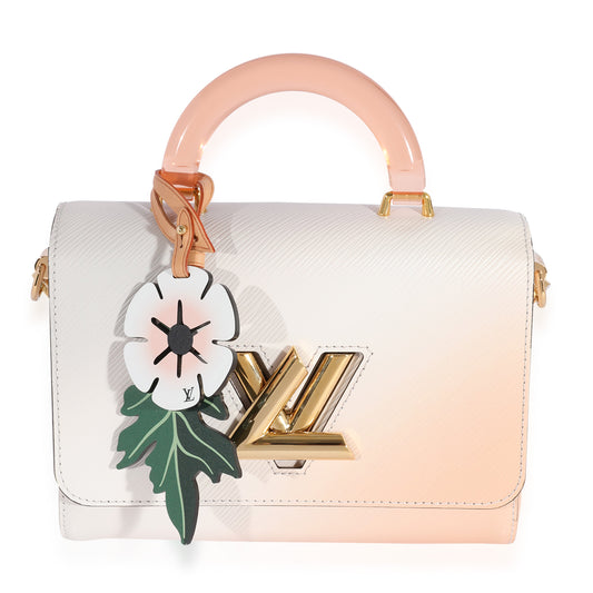 Louis Vuitton Louis Vuitton Pink Gradient Epi Twist MM Top Handle Bag