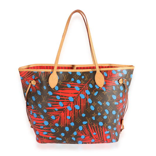 Louis Vuitton Louis Vuitton Monogram Jungle Dots Neverfull MM