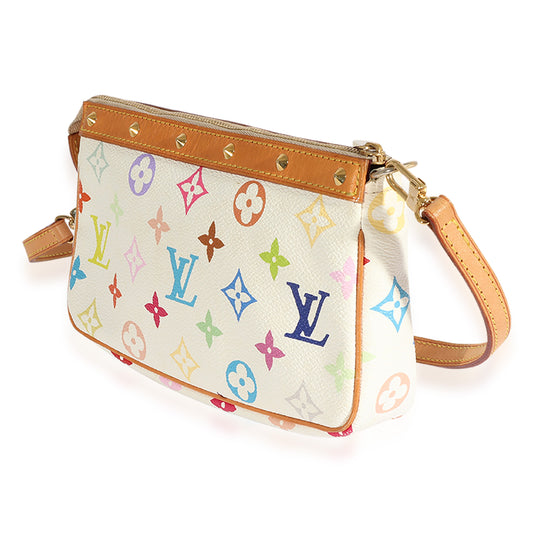 Louis Vuitton Louis Vuitton x Takashi Murakami Monogram Multicolore Pochette Accessoires