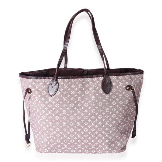 Louis Vuitton Louis Vuitton Sepia Bordeaux Mini Lin Idylle Neverfull MM