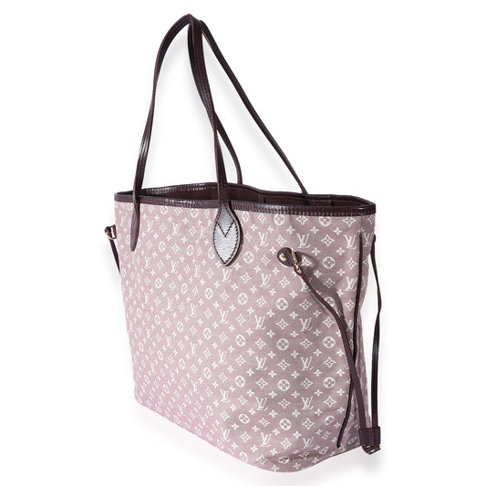 Louis Vuitton Louis Vuitton Sepia Bordeaux Mini Lin Idylle Neverfull MM