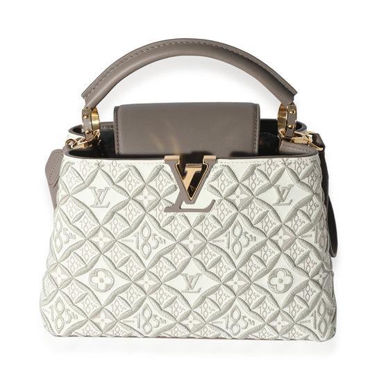 Louis Vuitton Louis Vuitton Taupe Leather Since 1854 Capucines BB