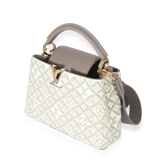 Louis Vuitton Louis Vuitton Taupe Leather Since 1854 Capucines BB