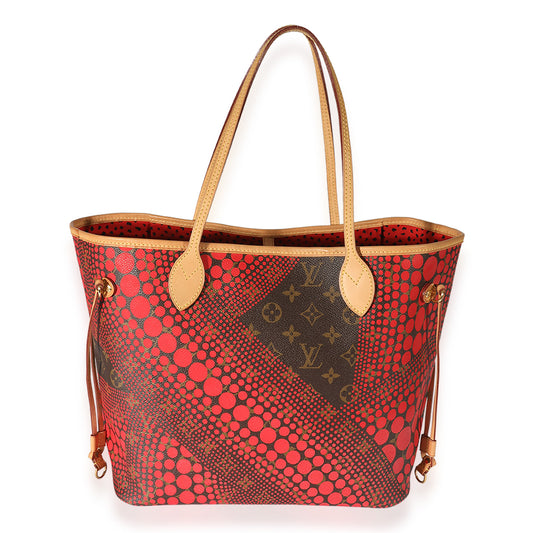 Louis Vuitton Louis Vuitton x Yayoi Kusama Red Infinity Dots Monogram Canvas Neverfull MM