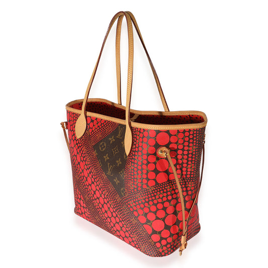 Louis Vuitton Louis Vuitton x Yayoi Kusama Red Infinity Dots Monogram Canvas Neverfull MM