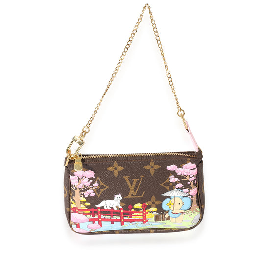 Louis Vuitton Louis Vuitton Monogram Japanese Garden Mini Pochette Accessories