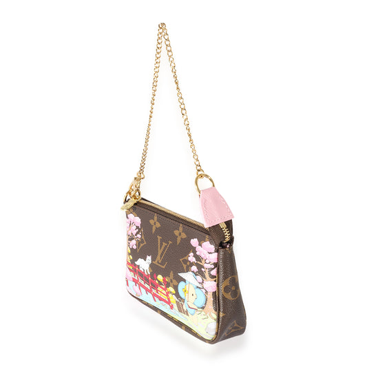 Louis Vuitton Louis Vuitton Monogram Japanese Garden Mini Pochette Accessories