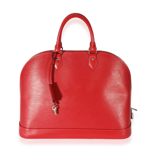 Louis Vuitton Louis Vuitton Red Epi Alma GM