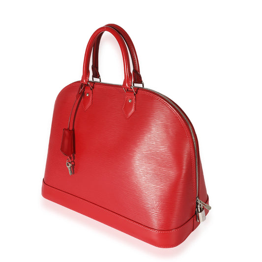 Louis Vuitton Louis Vuitton Red Epi Alma GM
