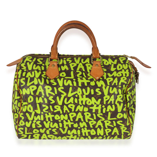 Louis Vuitton Louis Vuitton x Stephen Sprouse Monogram Graffiti Speedy 30