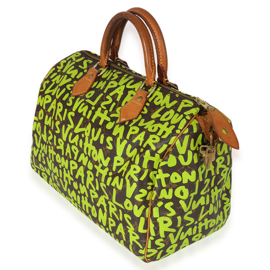 Louis Vuitton Louis Vuitton x Stephen Sprouse Monogram Graffiti Speedy 30
