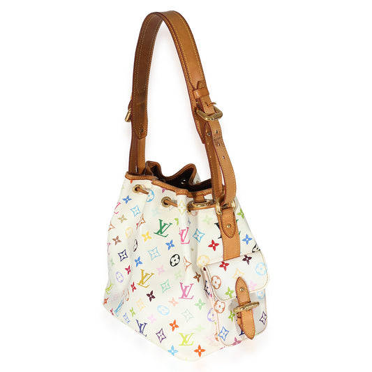 Louis Vuitton Louis Vuitton x Takashi Murakami White Monogram Multicolore Noé