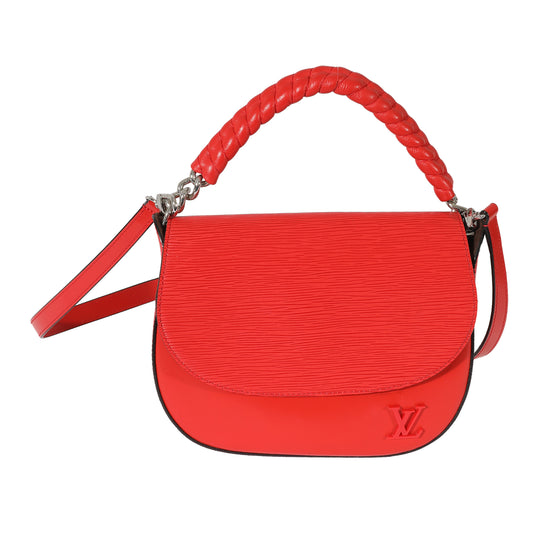 Louis Vuitton Louis Vuitton Red Epi Luna Bag