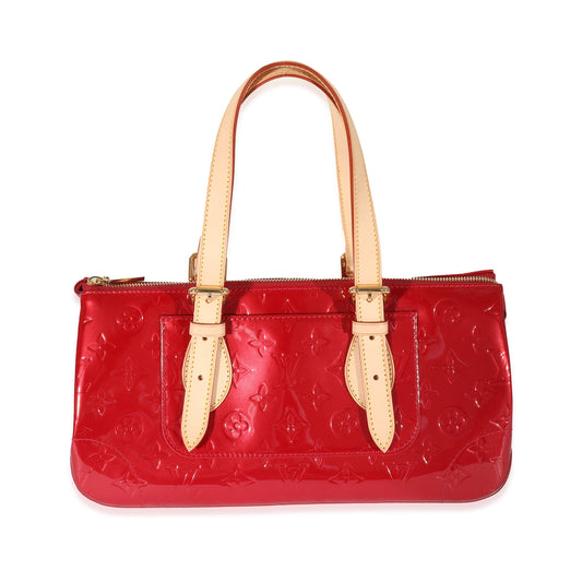 Louis Vuitton Louis Vuitton Red Monogram Vernis Rosewood Avenue