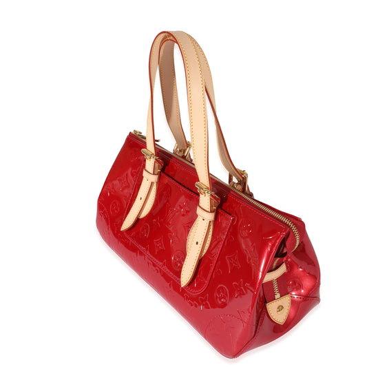 Louis Vuitton Louis Vuitton Red Monogram Vernis Rosewood Avenue
