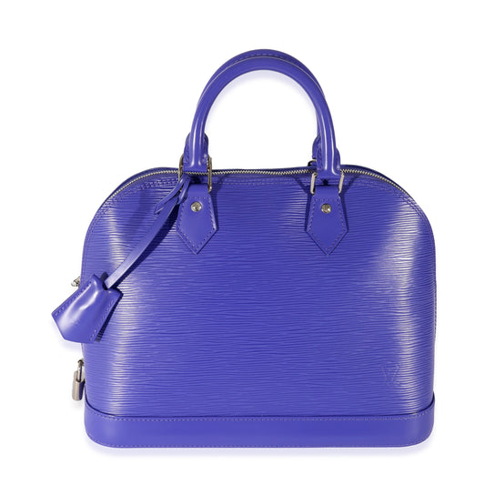 Louis Vuitton Louis Vuitton Purple Figue Epi Alma PM