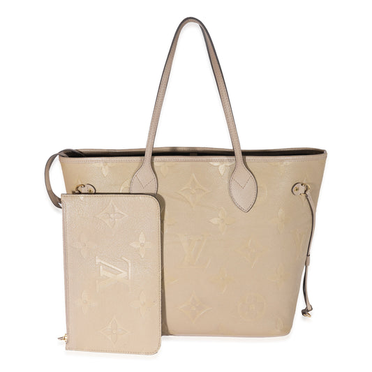 Louis Vuitton Louis Vuitton Turtledove Empreinte Neverfull MM