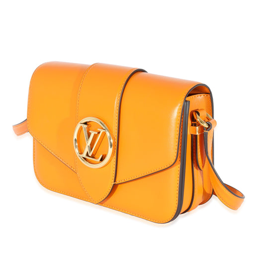 Louis Vuitton Louis Vuitton Summer Gold Leather Pont 9
