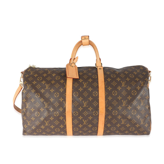 Louis Vuitton Louis Vuitton Vintage Monogram Canvas Keepall Bandoulière 55