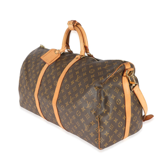 Louis Vuitton Louis Vuitton Vintage Monogram Canvas Keepall Bandoulière 55