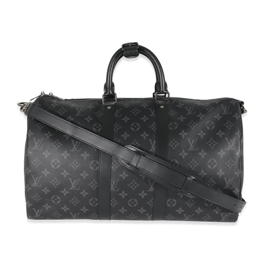Louis Vuitton Louis Vuitton Monogram Eclipse Keepall Bandouliere 45