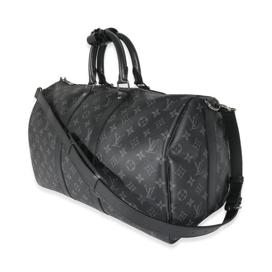 Louis Vuitton Louis Vuitton Monogram Eclipse Keepall Bandouliere 45