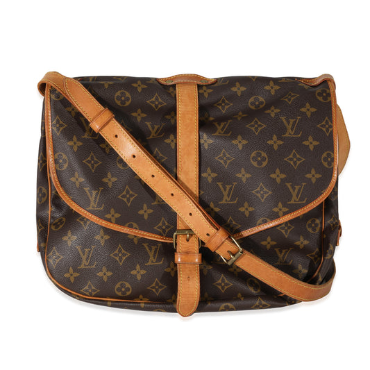 Louis Vuitton Louis Vuitton Vintage Monogram Canvas Saumur 35