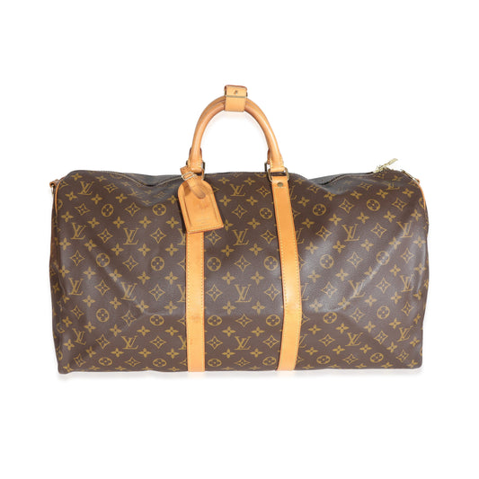 Louis Vuitton Louis Vuitton Vintage Monogram Canvas Keepall Bandoulière 55