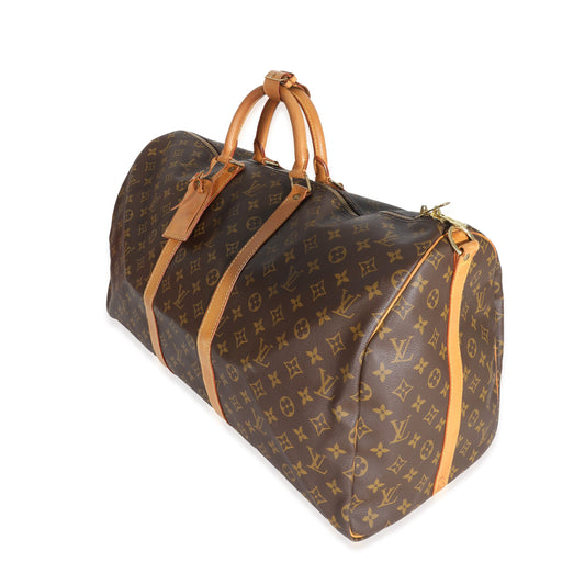 Louis Vuitton Louis Vuitton Vintage Monogram Canvas Keepall Bandoulière 55