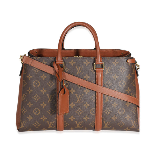 Louis Vuitton Caramel Monogram Canvas Soufflot MM