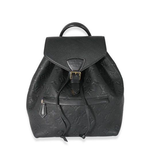Louis Vuitton Louis Vuitton Black Empreinte Montsouris Backpack
