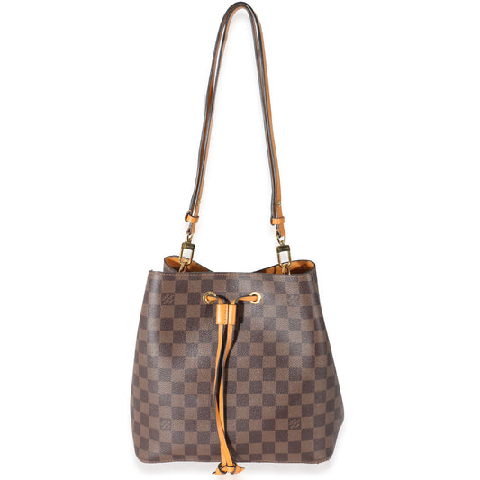 Louis Vuitton Louis Vuitton Saffron Damier Ebene Canvas NéoNoé MM