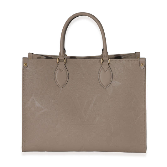 Louis Vuitton Louis Vuitton Turtledove Monogram Empreinte Onthego MM