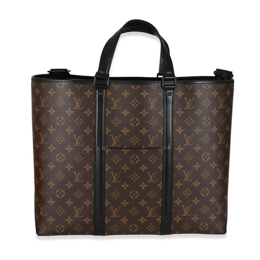 Louis Vuitton Louis Vuitton Monogram Macassar Weekend Tote GM