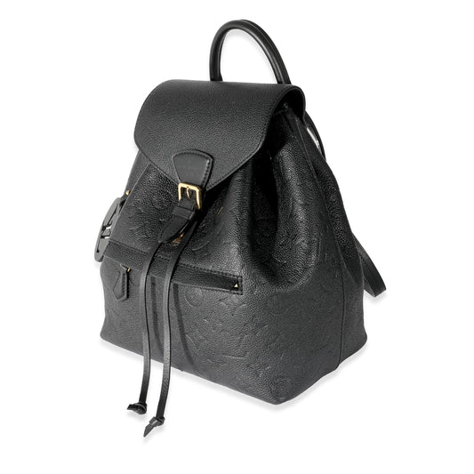 Louis Vuitton Louis Vuitton Black Empreinte Montsouris Backpack