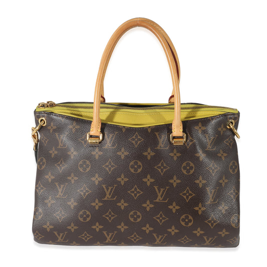 Louis Vuitton Louis Vuitton Pistache Monogram Canvas Pallas