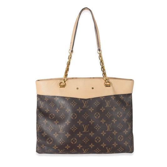 Louis Vuitton Dune Monogram Canvas Pallas Shopper