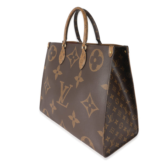 Louis Vuitton Louis Vuitton Giant Monogram Reverse Canvas Onthego GM