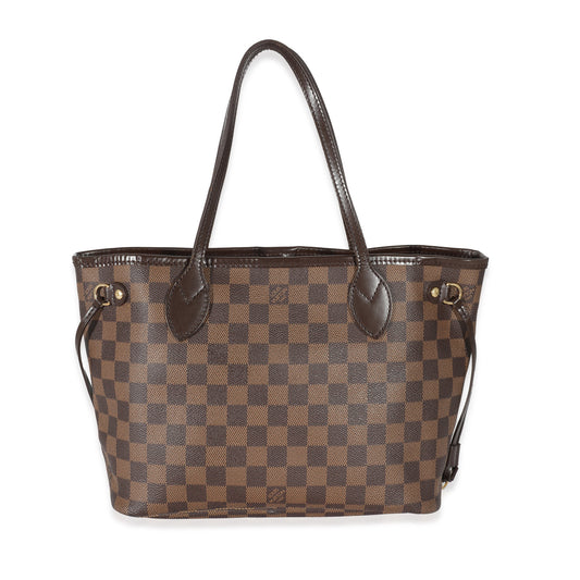 Louis Vuitton Louis Vuitton Damier Ebene Canvas Neverfull PM