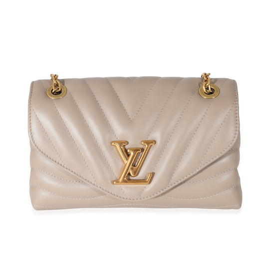 Louis Vuitton Louis Vuitton Taupe Calf Leather New Wave Chain MM
