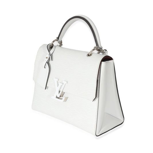 Louis Vuitton Louis Vuitton White Epi Grenelle PM
