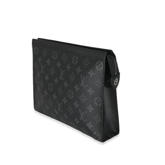 Louis Vuitton Louis Vuitton Monogram Eclipse Canvas Pochette Voyage MM