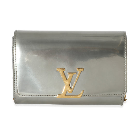 Louis Vuitton Louis Vuitton Silver Leather Louise PM