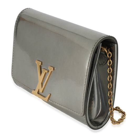 Louis Vuitton Louis Vuitton Silver Leather Louise PM