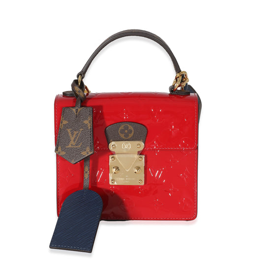 Louis Vuitton Louis Vuitton Scarlet Vernis Epi Monogram Canvas Spring Street