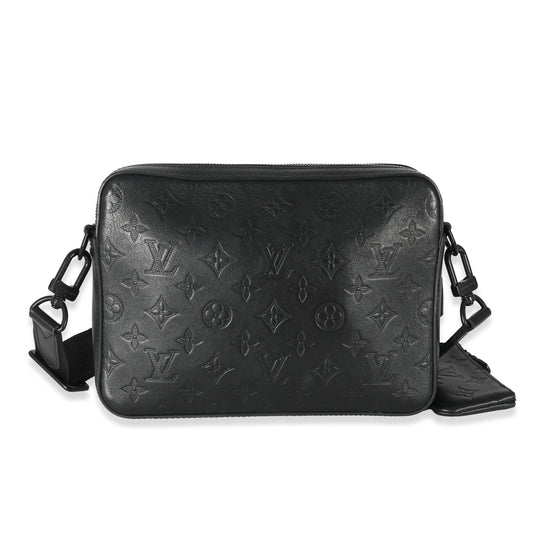 Louis Vuitton Black Monogram Shadow Duo Messenger